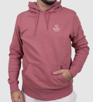 SUDADERA CAPUCHA ANTIQUE ROSE