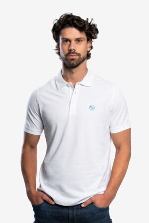 Polo de Punto Piqué White
