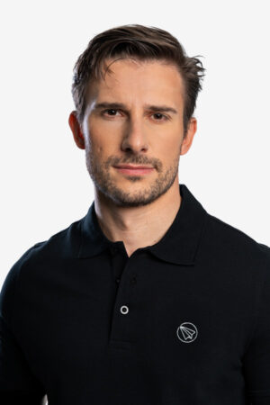 POLO DE PUNTO PIQUÉ BLACK